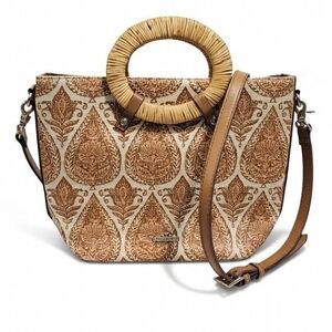 Spartina 449 Tan and Cream Tote Bag